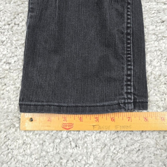 Levis 559 Jeans Mens 38x30 (Fit 38x27.5) Black Relaxed‎ Straight Dark Denim READ - Picture 15 of 16